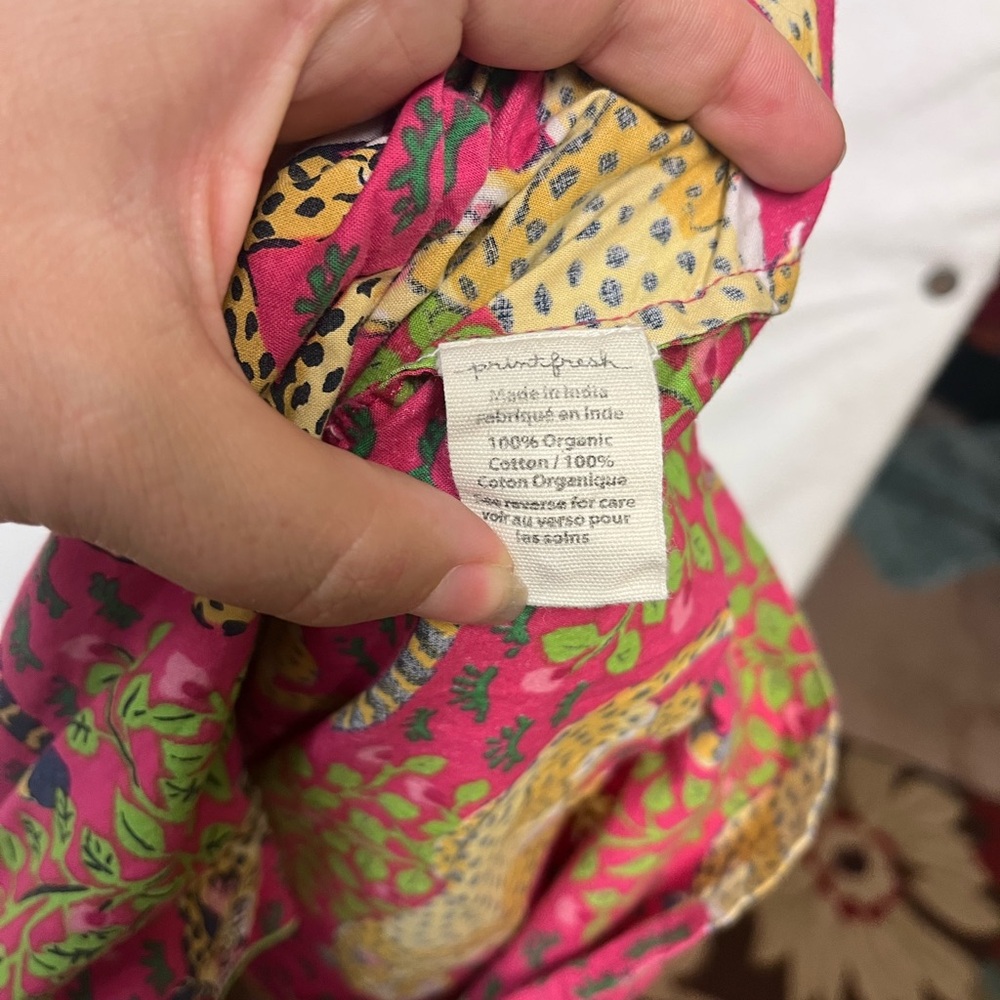 Print Fresh Long PJ Set Bagheera Hot Pink 1X - Picture 10 of 14